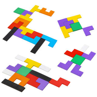 Головоломка деревянная 'Тетрис' 40 элементов, 18х27 см, Brauberg Kids 10
