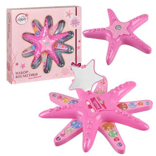 Набор косметики для девочек Зефирка, 'морская' серия в кейсе ...