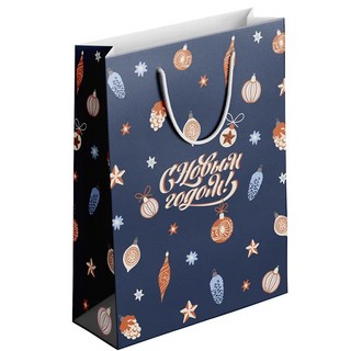 Пакет подарочный Be Smart Nostalgia, 32 х 49 см