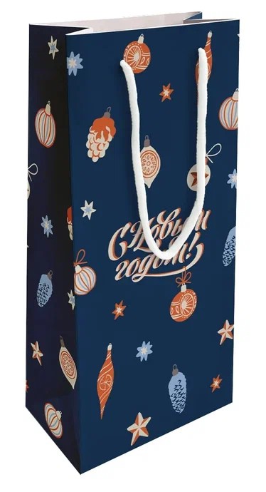 Пакет под бутылку Be Smart Nostalgia, 15 x 32 см