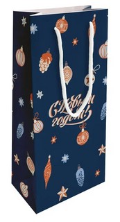 Пакет под бутылку Be Smart Nostalgia, 15 x 32 см