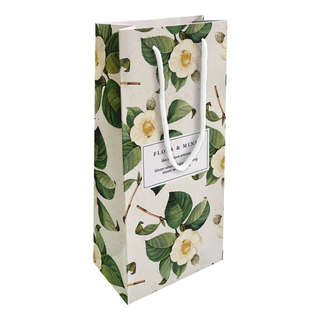 Пакет под бутылку Be Smart Flora (камелия), 15 x 32 см