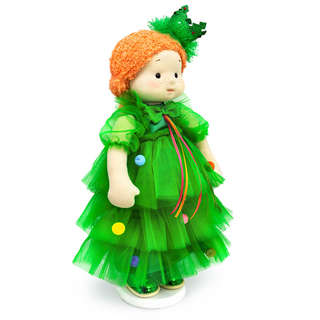 Кукла Ива 'Ёлочка', 38 см, Minimalini, Budi Basa 2