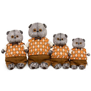 Басик в трикотажном жилете, 22 см, Budi Basa 4