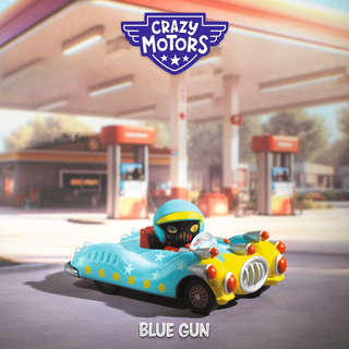Машинка Djeco «Пушка» серии Crazy Motors 2