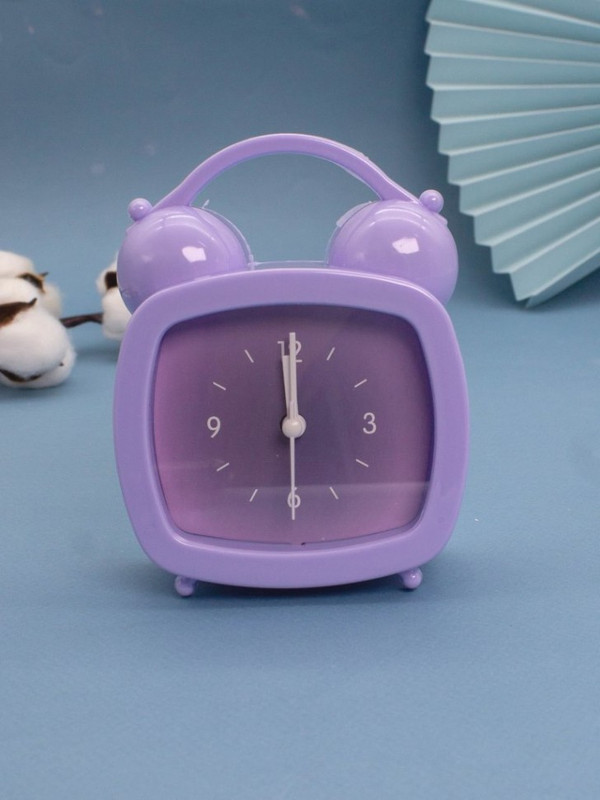 Часы-будильник «Jelly», фиолетовый