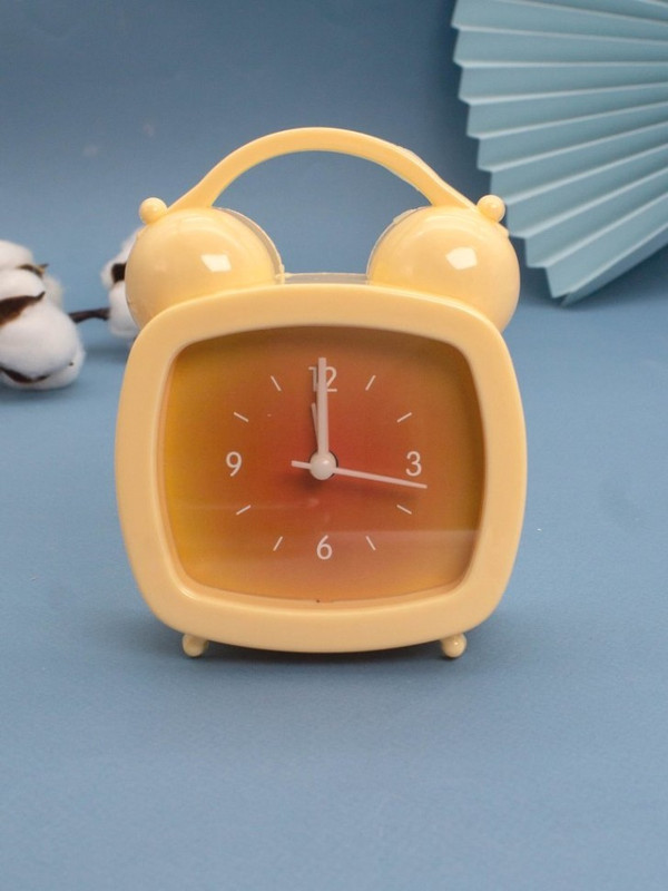 Часы-будильник «Jelly», желтый