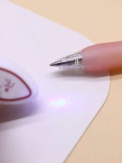 Светящаяся ручка с невидимыми чернилами 'Lucky candy', розовый 7