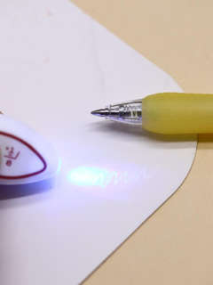 Светящаяся ручка с невидимыми чернилами 'Lucky candy', фиолетовый 6