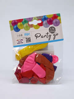 Набор воздушных шаров 10 шт. 'Bright balloons', (25 см)