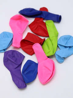 Набор воздушных шаров 10 шт. 'Matt vibrant balloons', (25 см) 5