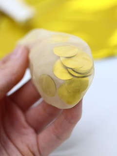 Набор воздушных шаров 28 шт. 'Air heart', золотой 7