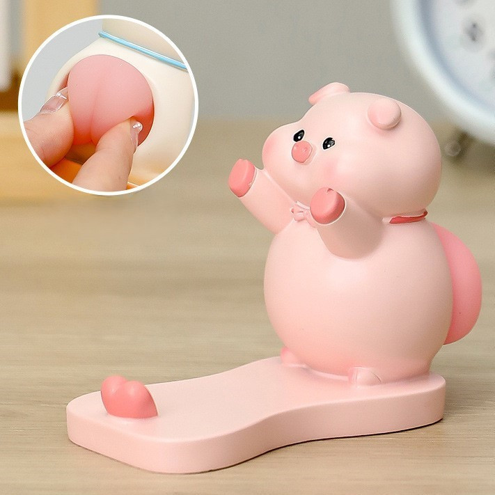 Подставка под телефон/планшет «Pig bow tie»