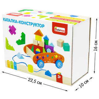 Конструктор-каталка Алатойс арт.КК03 7