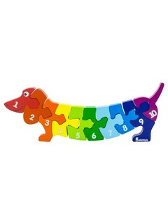 Пазл 'Такса' дерево, 26 см, Alatoys 2