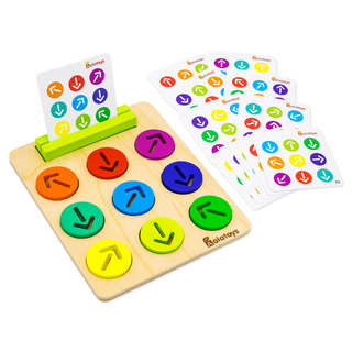 Набор развивающий 'Стрелочки' дерево, Alatoys