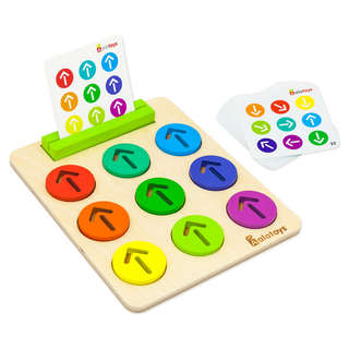 Набор развивающий 'Стрелочки' дерево, Alatoys 2