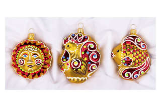 Набор 'Пряничный-3', стекло, артикул С 2306