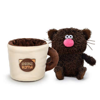 Кот Эспрессо, 12 см, Budi Basa, Коллекция 'Десерт' 5