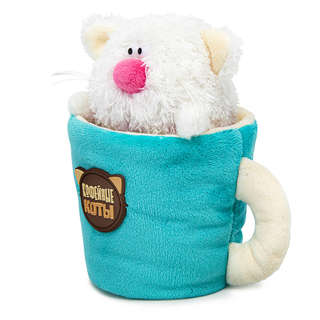 Кот Молоко, 12 см, Budi Basa, Коллекция 'Десерт' 2