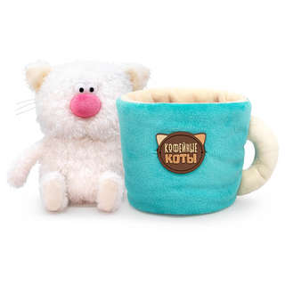 Кот Молоко, 12 см, Budi Basa, Коллекция 'Десерт' 5