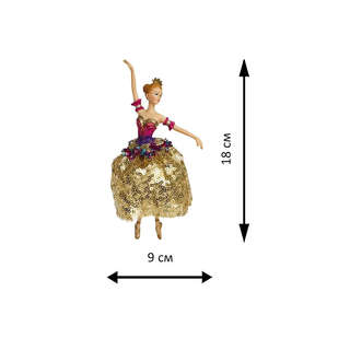 Балерина в платье с пайетками, 18 см, Holiday Classics 2