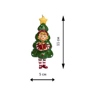 Девочка в костюме елочки, полирезин, Holiday Classics 2