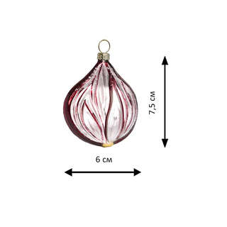 Половинка луковицы, стекло, Holiday Classics 3