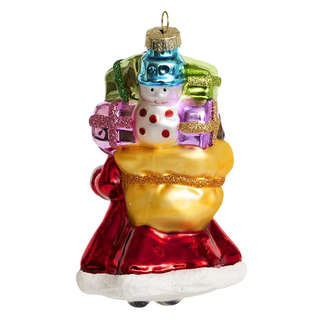 Дед Мороз спешит на праздник, стекло, Holiday Classics 2