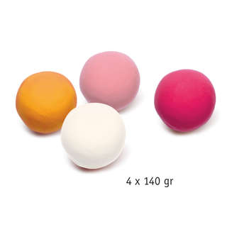 Набор пластилина Djeco для девочек, 4 цвета 2