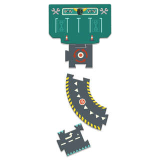 Игровой набор Djeco «Круговая трасса», серии Crazy Motors 4