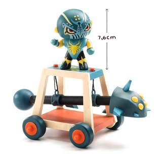 Набор Фигурок Djeco Arty toys «Пират Раук с тараном» 2