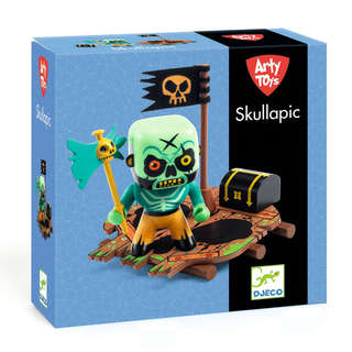 Набор Фигурок Djeco Arty toys «Пират Череп на плоту»
