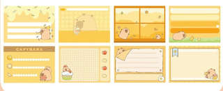 Стикеры в рулоне 'Capybara' 3