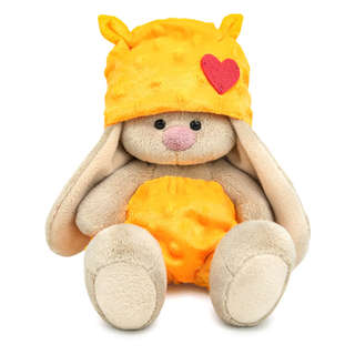 Зайка Ми в шапочке с сердечком и штанишках, 15 см, Budi Basa