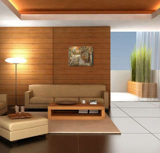 Картина по номерам «Осенний городской пейзаж», 50х40 см 4