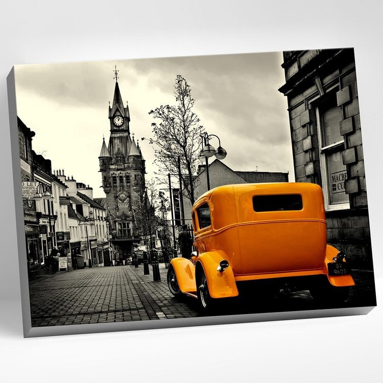 Картина по номерам «Лондонское такси», 50х40 см