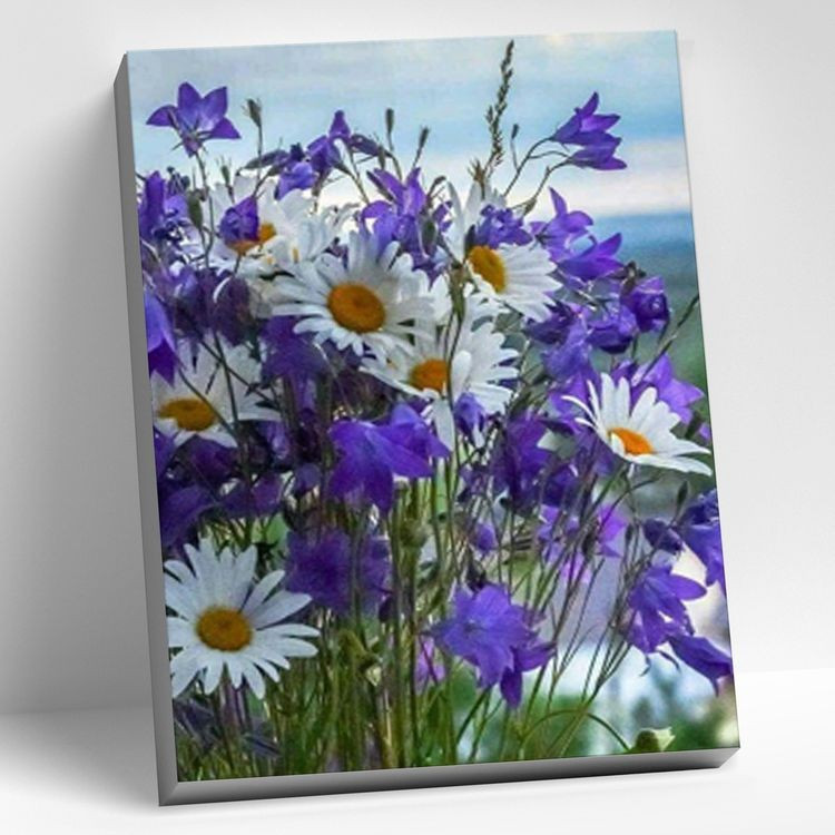 Картина по номерам «Полевые цветы», 40х50 см