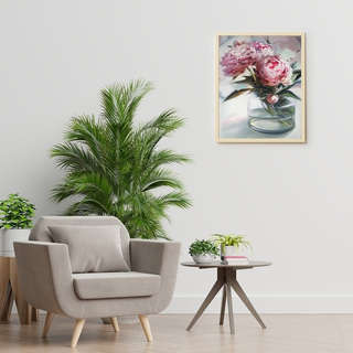 Картина по номерам «Пионы в вазе», 40х50 см 3