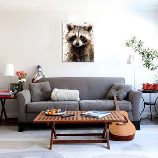 Картина по номерам «Малыш енот», 40х50 см 3