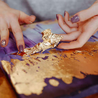 Картина по номерам с поталью 'Королевская любовь' 40х50 см, Molly 6