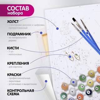 Картина по номерам 'Санкт-Петербург: Алые паруса' 30х30 см 2