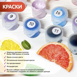 Картина по номерам 'Санкт-Петербург: Алые паруса' 30х30 см 4