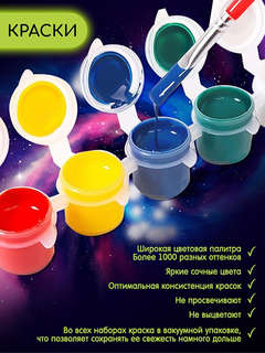 Картина по номерам со светящейся краской «Парусник в полнолуние», 40х50 см 5