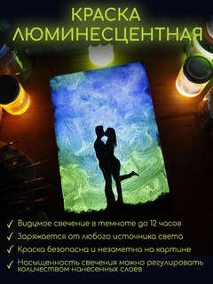 Картина по номерам со светящейся краской «Парусник в полнолуние», 40х50 см 6