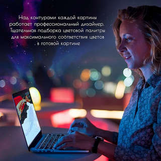 Картина по номерам с кристаллами из хрусталя «Лебединая верность» 40х50 см, SHR0574 6