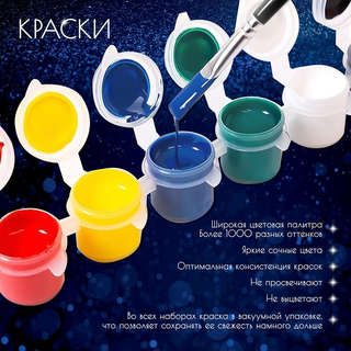 Картина по номерам с хрустальными кристаллами 'Сиба-ину' 40х50 см, 27 цветов 3