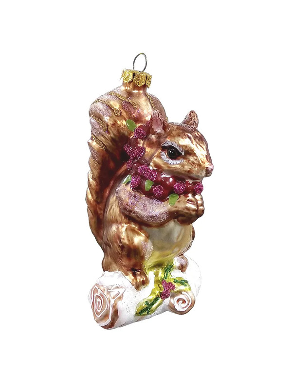 Белка, 11.5 см, стекло, Holiday Classics