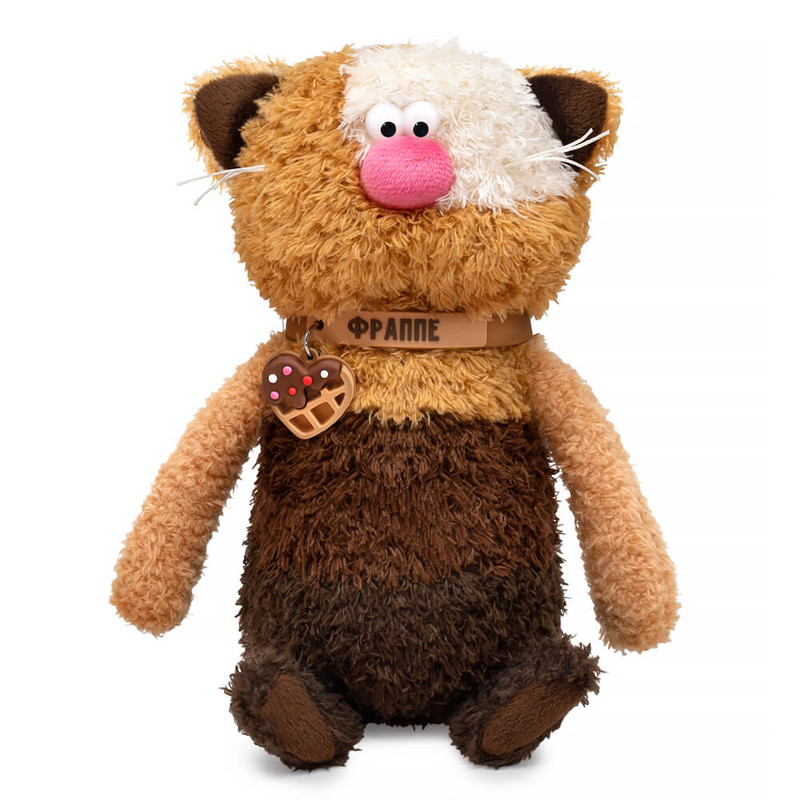 Фраппе Коллекция «Валентинки», 19 см, Кофейные коты от BudiBasa