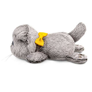 Кот Басик с бантиком лежачий на липучке, 11 см, BudiBasa 3